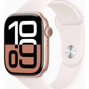 Apple Watch Series 10 46mm Rose Gold Aluminium Blush Sport Band S/M