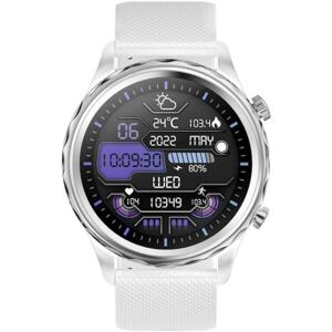 Carneo Queen HR + silver smart watch