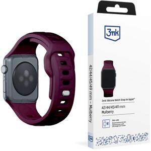 3MK Watch Strap Apple 42/44/45/49 mm wine