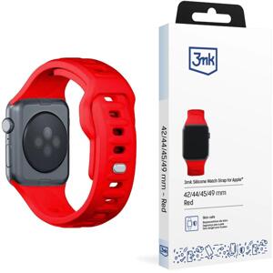 3MK Watch Strap Apple 42/44/45/49 mm red