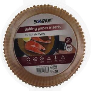 Scanpart Papier na pečenie priemer 16 cm 100 ks