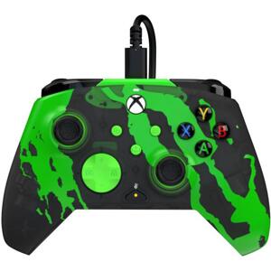 PDP Rematch Ctrl Jolt Green Glow