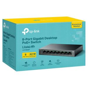 Tp-Link LS108GP 8-Port Gigabit Switch
