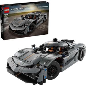 LEGO ® 42173 Sivé hyperauto Koenigsegg Jesko Absolut