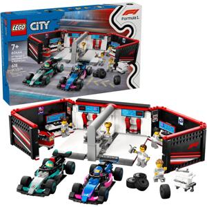 LEGO ® 60444 Garáž F1 a vozy Mercedes