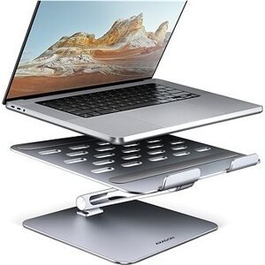 AXAGON STND-LQ ALUMINUM stand for 10" – 16" laptops & tablets, foldable, adjustable height & angle