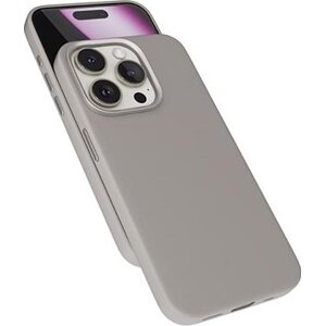Epico Mag+ Silicone Pro kryt iPhone 16 Pro – béžový titán