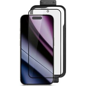 Epico AntiBlue 3D ochranné sklo s inštalačným rámikom iPhone 16 Pro