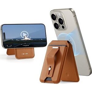 ESR HaloLock Geo Wallet Stand, Caramel Brown