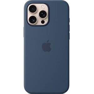Apple Silikónový kryt s MagSafe na iPhone 16 Pro Max denimový