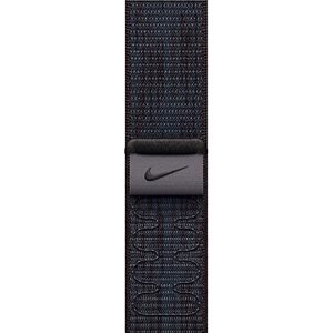 Apple Watch 42 mm čierno-modrý prevliekací športový remienok Nike