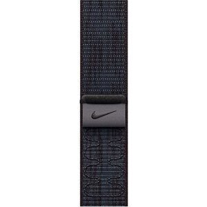 Apple Watch 46 mm čierno-modrý prevliekací športový remienok Nike
