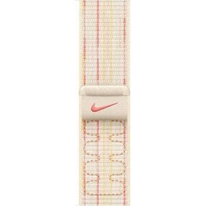 Apple Watch 40 mm hviezdno biely/ružový prevliekací športový remienok Nike