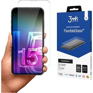 3MK hybridné sklo FlexibleGlass na Apple iPhone 15 Plus