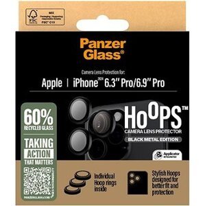 PanzerGlass HoOps Apple iPhone 16 Pro/15 Pro/16 Pro Max/15 Pro Max čierny hliník
