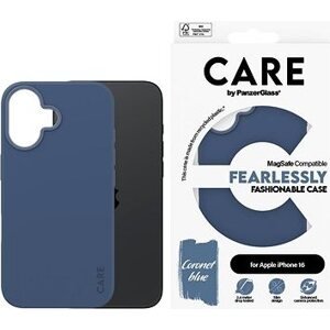 PanzerGlass CARE kryt Apple iPhone 16 MagSafe Fearlessly modrý