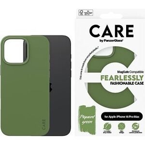 PanzerGlass CARE kryt Apple iPhone 16 Pro Max MagSafe Fearlessly zelený