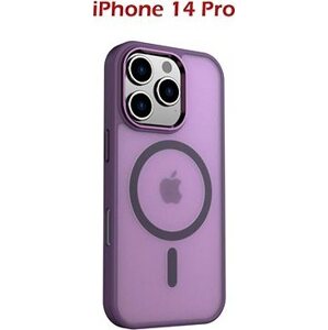 Swissten MagStick Flex na iPhone 14 Pro fialový