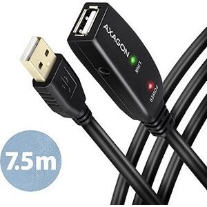 AXAGON ADR-207 USB 2.0 active extension/repeater cable USB A -> USB A, 7,5 m