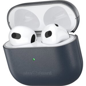 AlzaGuard Genuine Leather Case na AirPods 2021 – modré