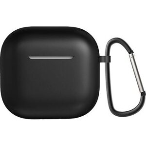 AlzaGuard Skinny Silicone Case pre Airpods 4 čierne