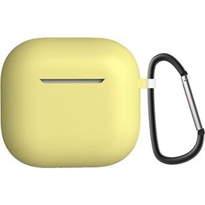 AlzaGuard Skinny Silicone Case pre Airpods 4 žlté