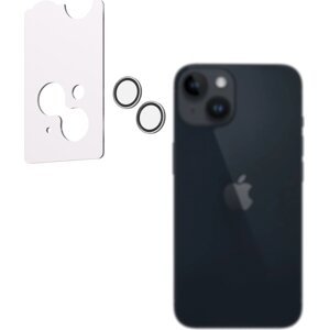 AlzaGuard Elite Lens Protector pre iPhone 14/14 Plus číre s inštalačným rámčekom