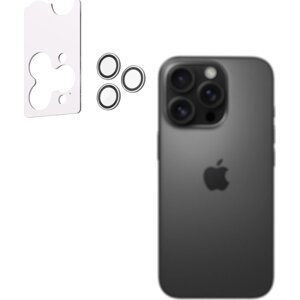 AlzaGuard Elite Lens Protector pre iPhone 16 Pro/16 Pro Max číre s inštalačným rámčekom