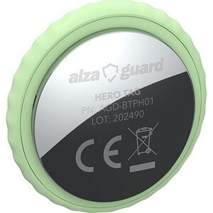 AlzaGuard Premium Hero Tag with FindMy zelený