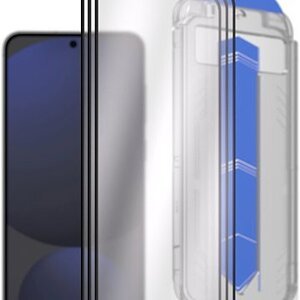 AlzaGuard 2.5D Glass EasyFit DustFree na Samsung Galaxy S24 FE – 3 ks v balení s aplikátorom