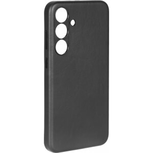 AlzaGuard Genuine Leather Case with Magsafe na Samsung Galaxy S25 čierny
