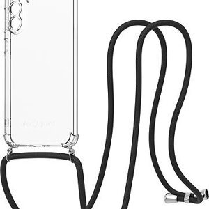 AlzaGuard Luxe Lanyard Case pre Samsung Galaxy S25 5G čierny