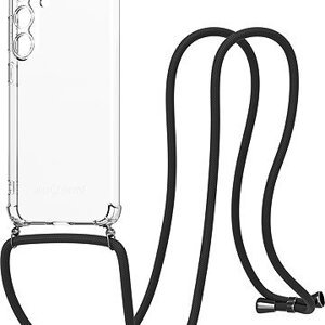 AlzaGuard Luxe Lanyard Case pre Samsung Galaxy S25+ 5G čierny