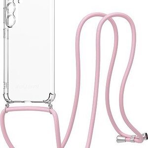 AlzaGuard Luxe Lanyard Case pre Samsung Galaxy S25+ 5G ružový