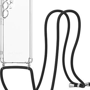 AlzaGuard Luxe Lanyard Case pre Samsung Galaxy S25 Ultra 5G čierny