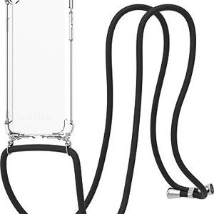 AlzaGuard Luxe Lanyard Case na iPhone 7/8/SE 2020/SE 2022 čierny