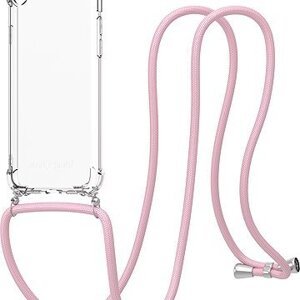 AlzaGuard Luxe Lanyard Case na iPhone 7/8/SE 2020/SE 2022 ružový