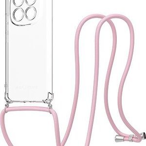 AlzaGuard Luxe Lanyard Case na Xiaomi Redmi Note 14 Pro+ ružový