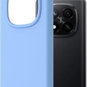 AlzaGuard Premium Silicone Case na Xiaomi Redmi Note 14 Pro+ svetlomodrý