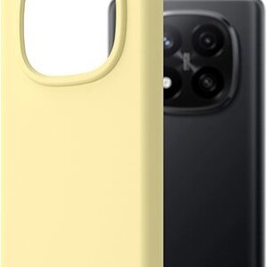 AlzaGuard Premium Silicone Case na Xiaomi Redmi Note 14 Pro+ žltý