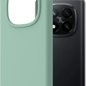 AlzaGuard Premium Silicone Case na Xiaomi Redmi Note 14 Pro+ svetlozelený