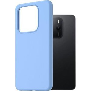 AlzaGuard Premium Silicone Case na Xiaomi Redmi Note 14 4G svetlomodrý