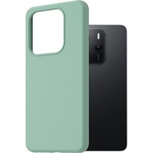 AlzaGuard Premium Silicone Case na Xiaomi Redmi Note 14 4G svetlozelený