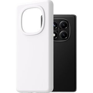 AlzaGuard Premium Silicone Case na Xiaomi Redmi Note 14 Pro 4G biely