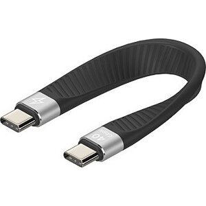AlzaPower FlexCore USB-C to USB-C 4 Gen 3 100W 40 Gbps čierny