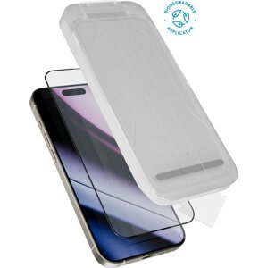 Epico ImpactCeramic Glass 3D Ultraširoké krytie s aplikátorom proti prachu na iPhone 16 Pro
