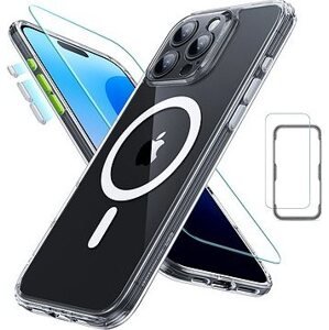 ESR Classic Pro Case (HaloLock) Sada, Compatible with iPhone 16 Pro Max, Clear