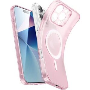 ESR Zero Clear Case (HaloLock), Compatible with iPhone 16 Pro, Frosted Pink