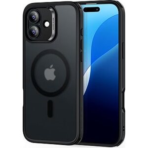 ESR Classic Hybrid Case (HaloLock), Compatible with iPhone 16, Frosted Black