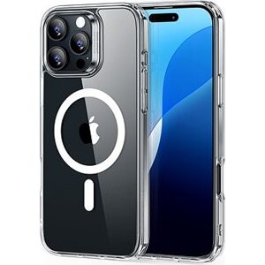 ESR Classic Hybrid Case (HaloLock), Compatible with iPhone 16 Pro, Clear